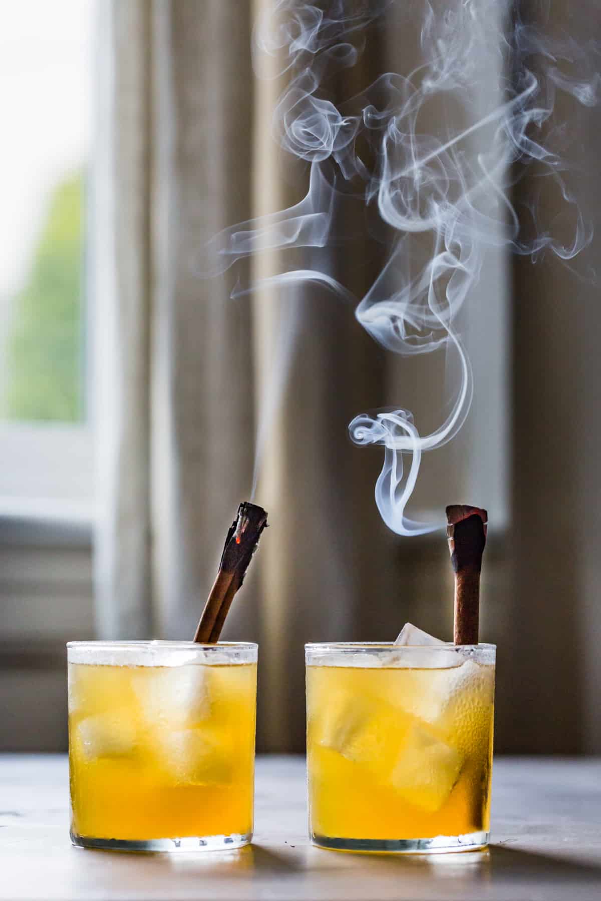 Yellow Chartreuse with Bourbon & Ginger