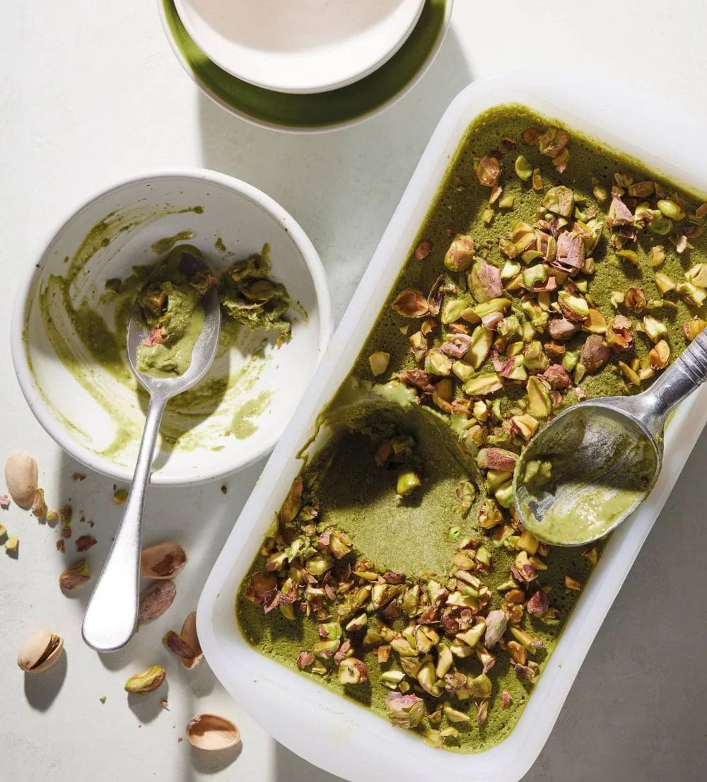 Pistachio Matcha Ice Cream
