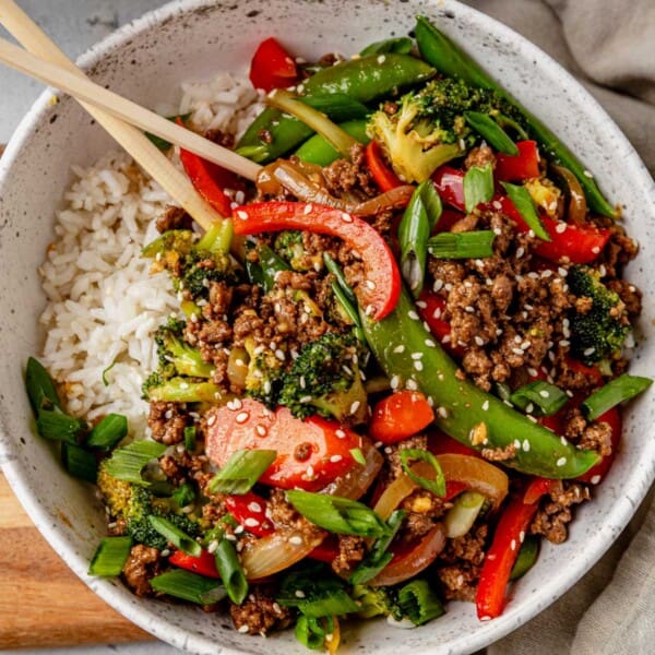 Ground Beef Stir Fry