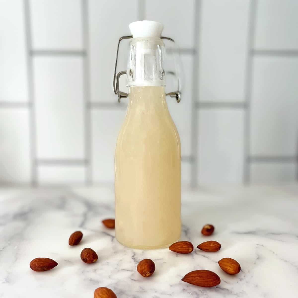 Almond Milk Orgeat Syrup